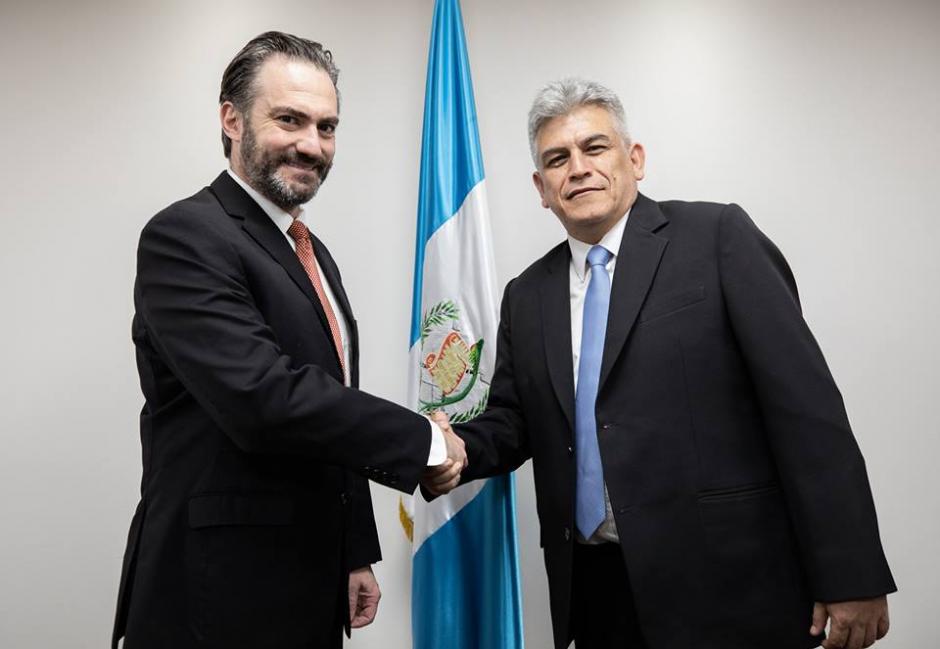 José Ramón Lam asesoró a Jimmy Morales en 2015. (Foto: Ministerio de Economía)