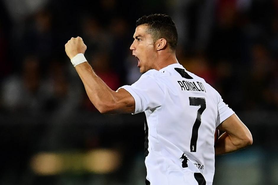 Cristiano Ronaldo hizo un golazo con la Juventus. (Foto: AFP)&nbsp;