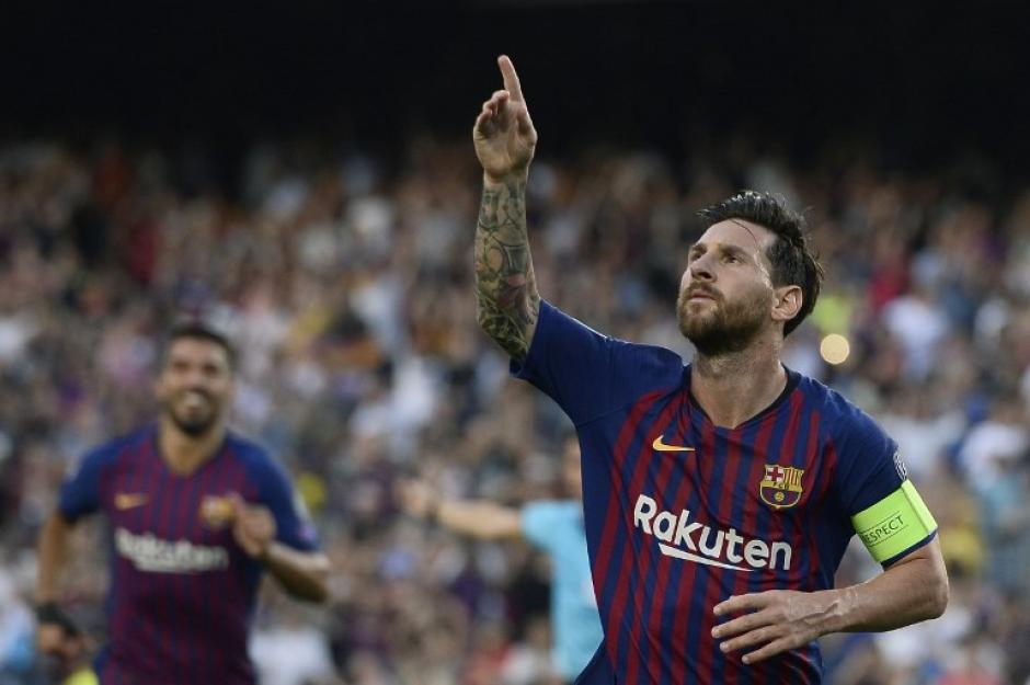 El astro argentino Lionel Messi anotó un gol en el juego del Barcelona ante el Girona. (Foto: AFP)