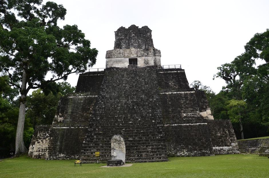 descubren nido de halcón en Templo II de Tikal y recomiendan cuidarlo. (Foto: Selene Mejía/Soy502)&nbsp;
