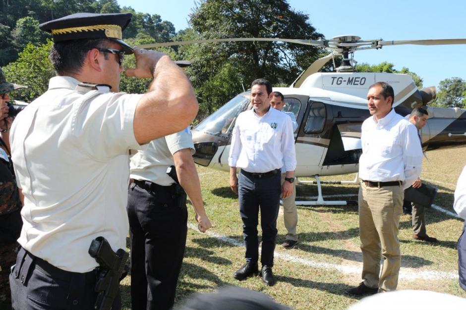 El exministro de Jimmy Morales explicó por qué usaron ese helicóptero. (Foto: Mingob)&nbsp;