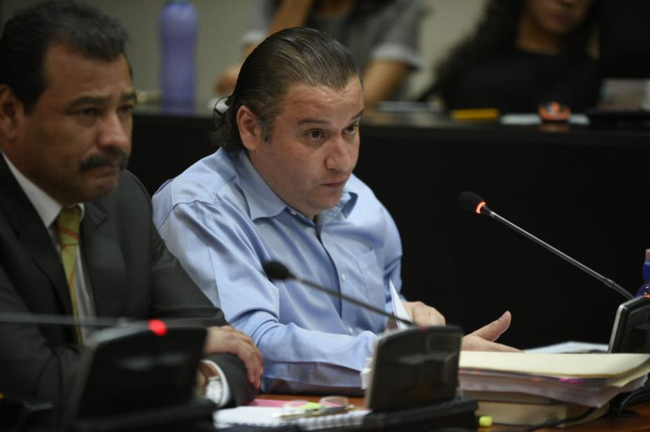Roberto Barreda declaró ante el juez Miguel Ángel Gálvez como parte de su defensa material. (Foto: Wilder López/Soy502)