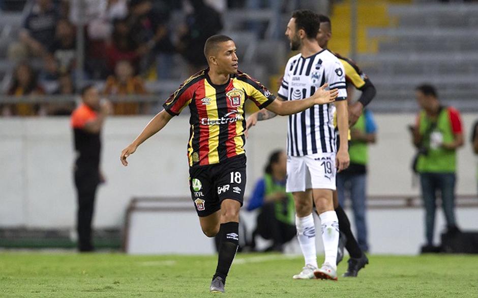 Marvin Ceballos anotó su primer gol con Leones Negros ante Monterrey en la Copa MX. (Foto: Cortesía)