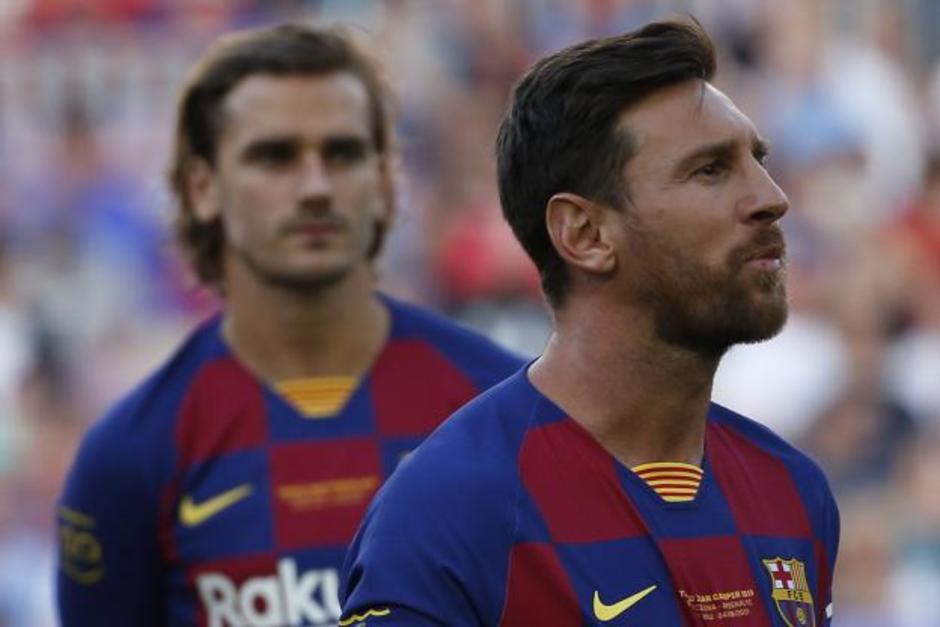 Lionel Messi ignoró el saludo de Antoine Griezmann lo que provocó algunas críticas. (Foto: L'Équipe)