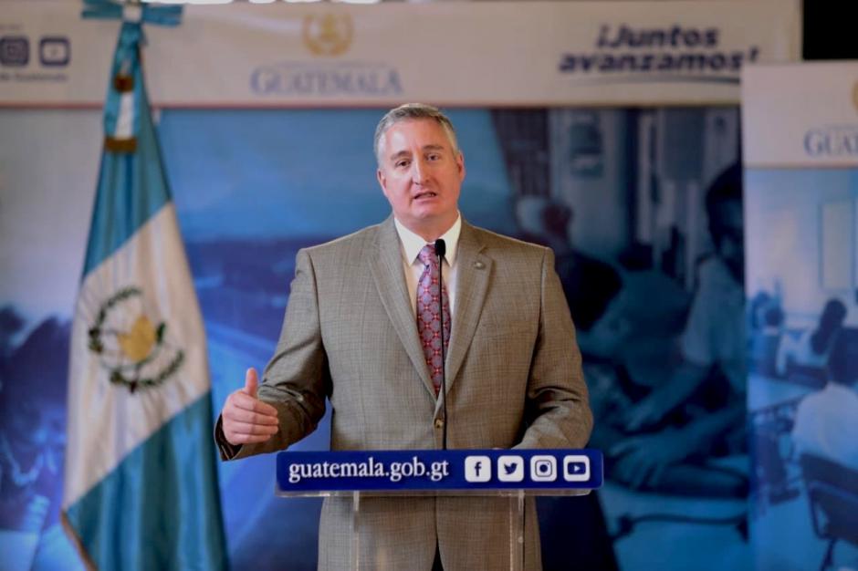 El ministro de Gobernación, Enrique Degenhart, anunció un nuevo convenio con EE.UU., ahora será de seguridad. (Foto: AGN)