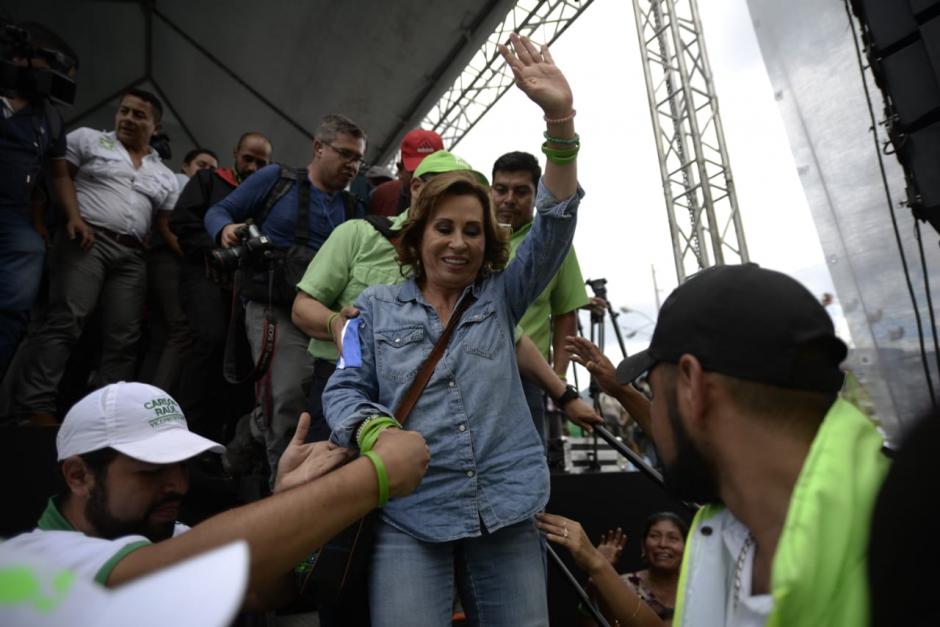 La excandidata a la presidencia, Sandra Torres, mandó a decir que estaba descansando. (Foto: Wilder López/Soy502)