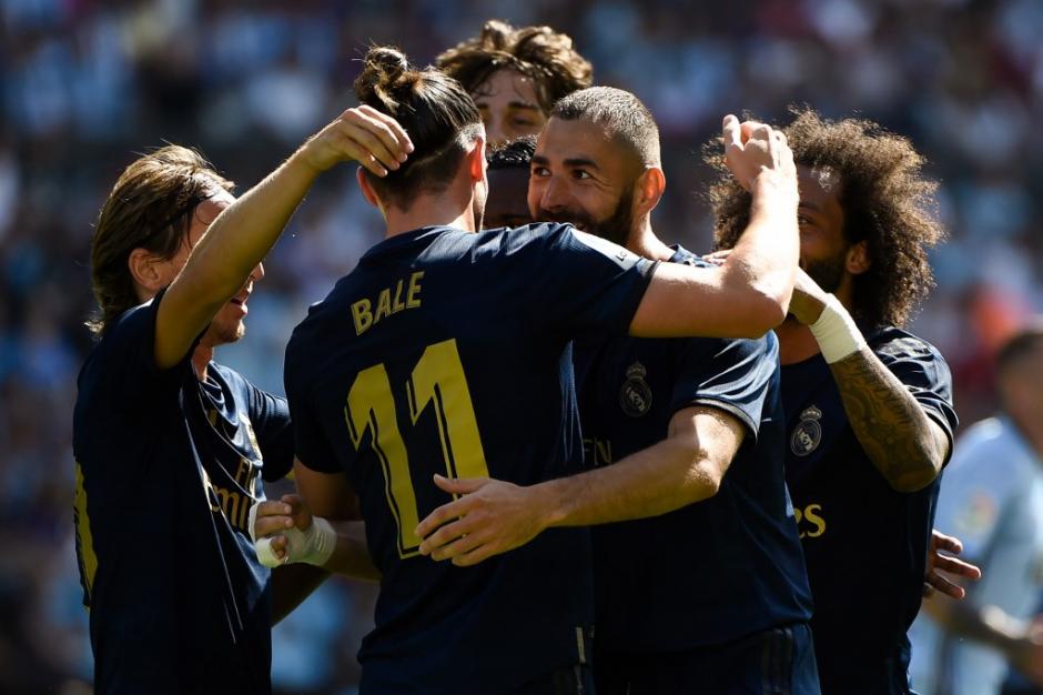 El Real Madrid golea en su primer partido de temporada en la Liga Española. (Foto: AFP)