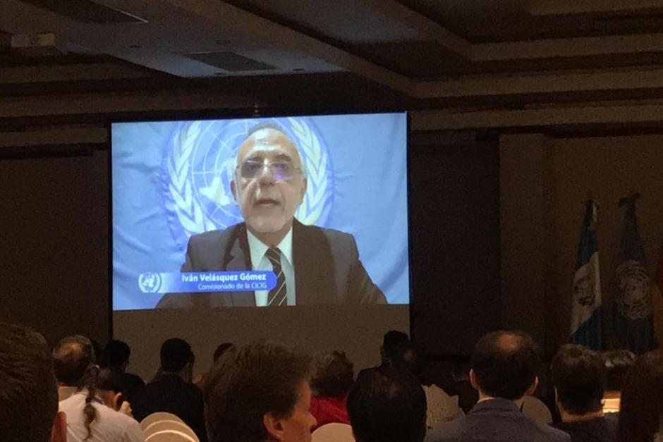 Iván Velásquez cerró con un discurso el seminario internacional de dos días que se realizó por el cierre de la CICIG. (Foto: Evelyn del León/Soy502)
