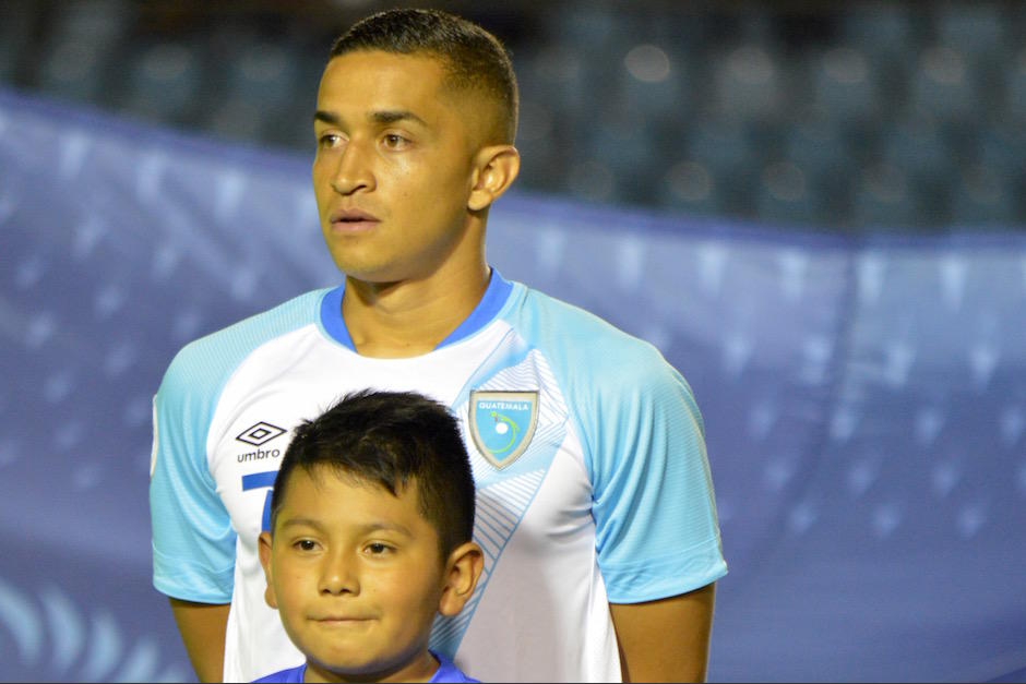 Marvin Ceballos jugó con la Selección de Guatemala ante Anguila. (Foto: Archivo/Soy502)