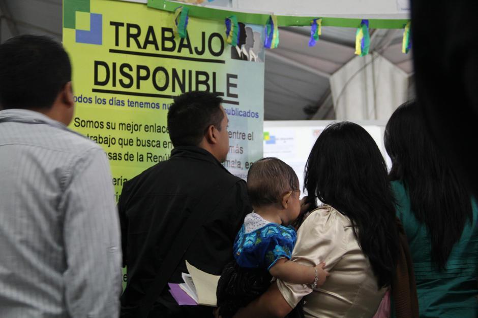 La economía crece, pero los guatemaltecos siguen desempleados