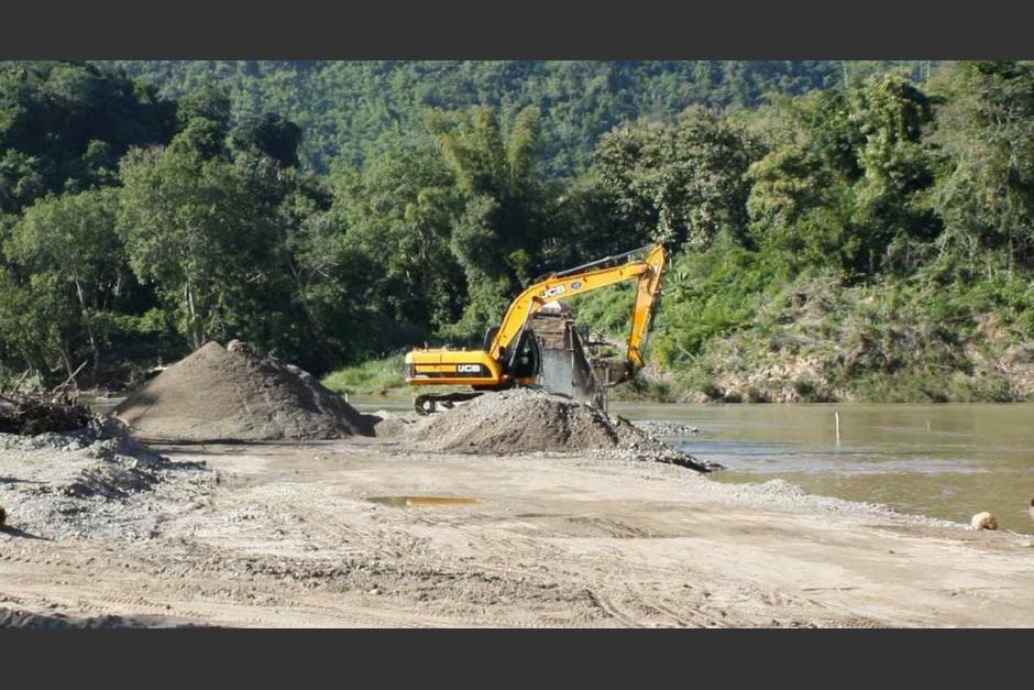 La extracción de arena en obras de construcción no representa ningún costo. (Foto: La Voz de Argentina)