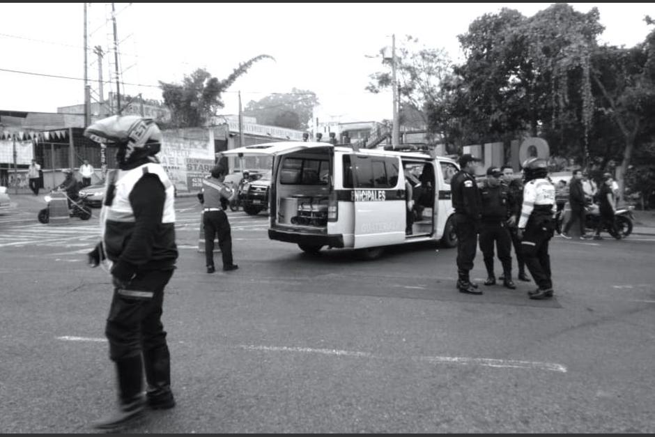 El ataque se produjo en una estación de gasolina en la colonia Primero de Julio. (Foto: Vocero Muni Mixco)