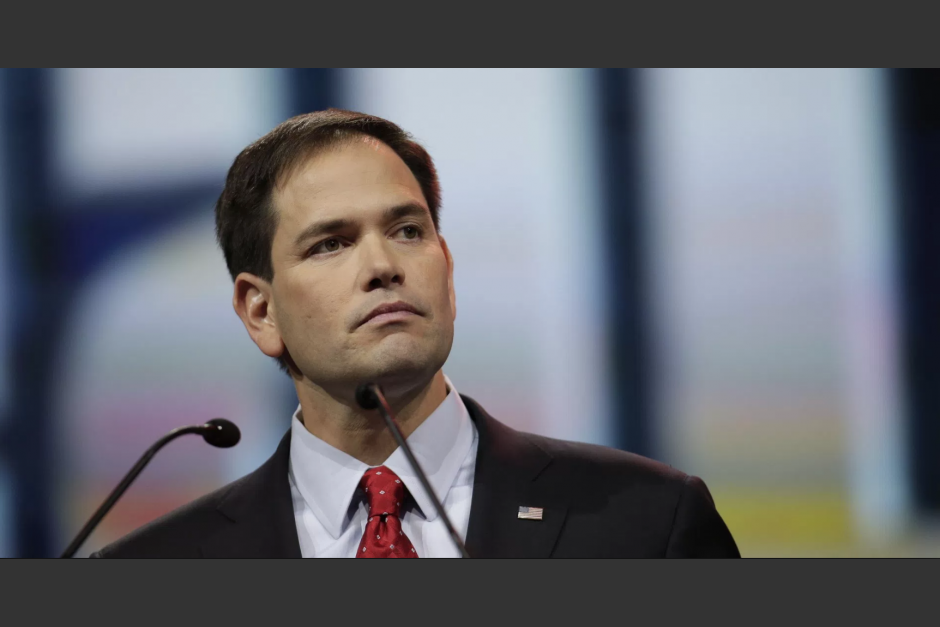 Marco Rubio, senador de Estados Unidos.