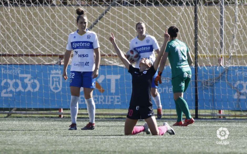 Ana Lucía Martínez ha marcado en los últimos dos partidos del Madrid CFF. (Foto: LaLiga)