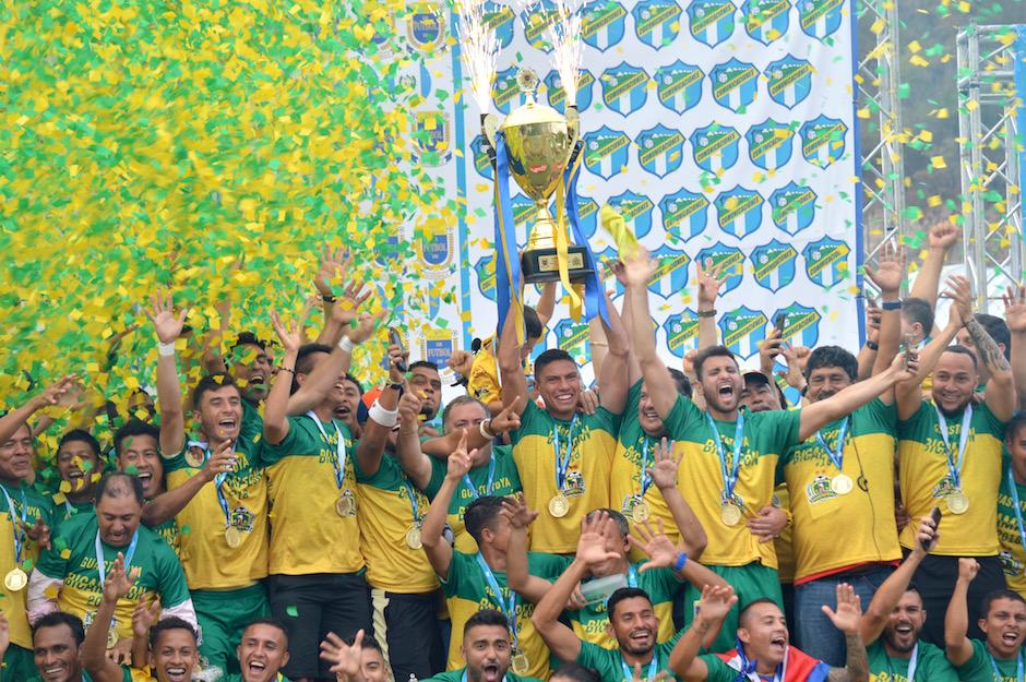 Guastatoya se consagró bicampeón del Torneo Apertura 2018. (Foto: Archivo/Soy502)