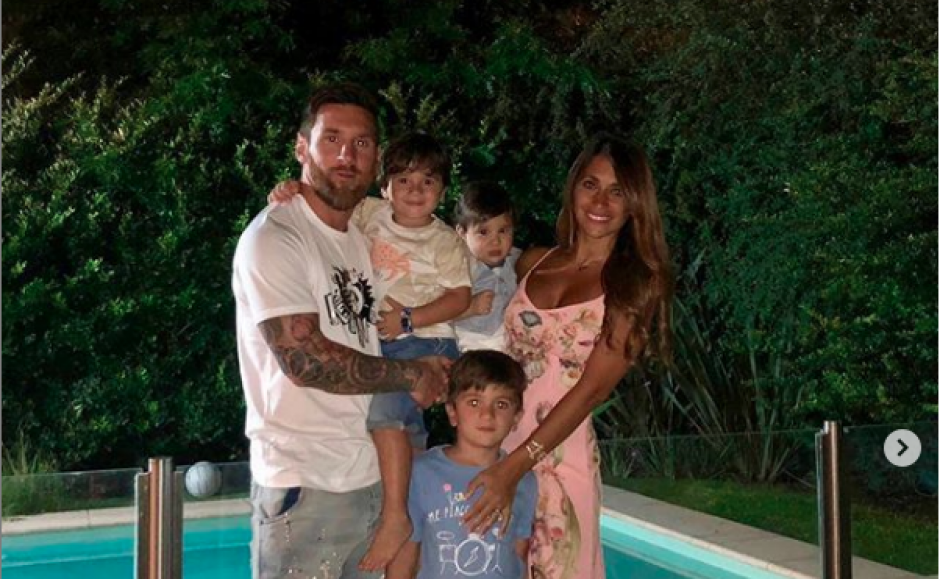 La familia Messi aprovecha cada momento para estar juntos. (Foto: Instagram)