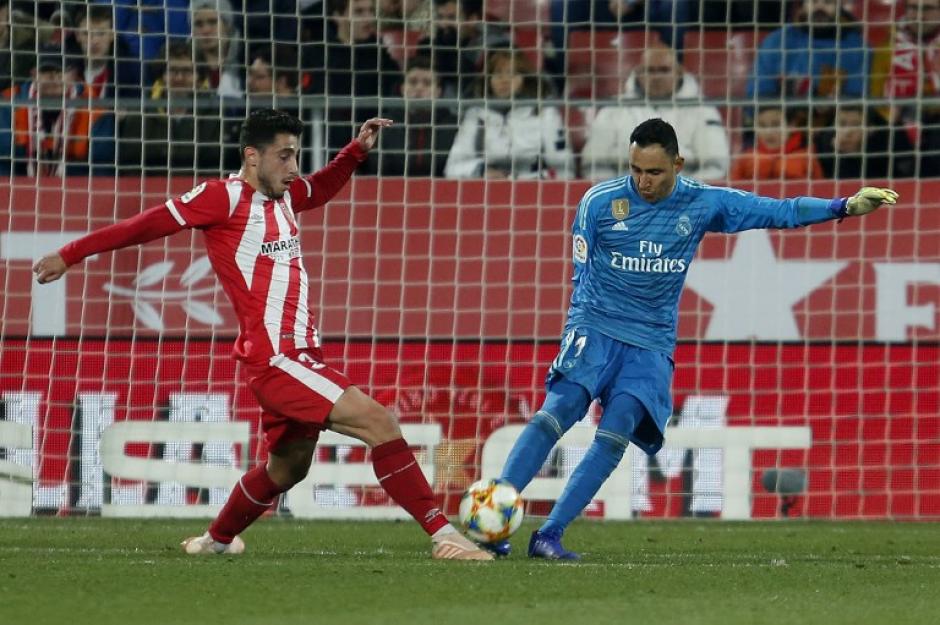 Keylor Navas se recuperó de una lesión y volvió a jugar con el Real Madrid. (Foto: AFP)