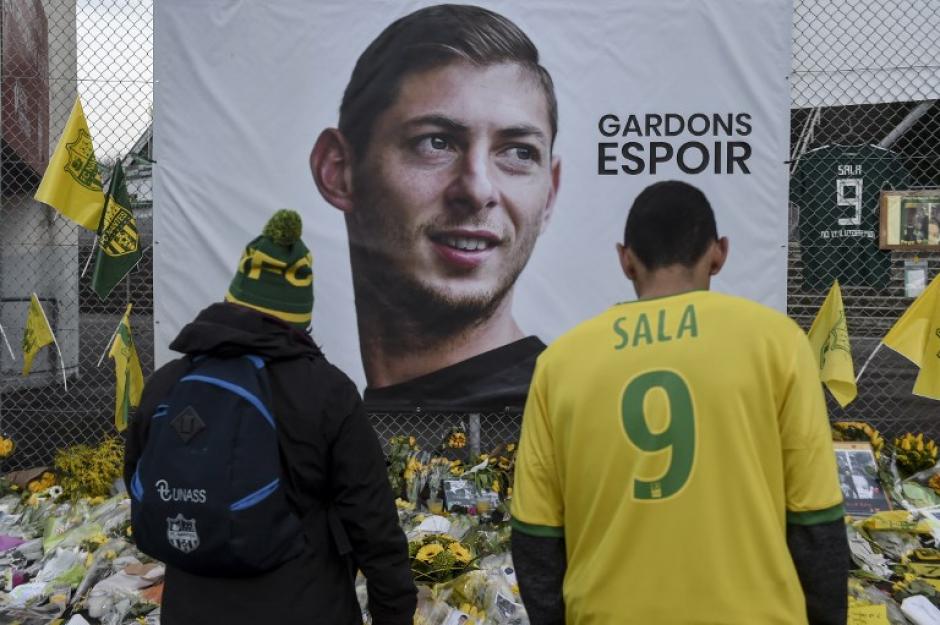 El mundo del fútbol se ha visto muy tocado por la desaparición de Emiliano Sala. (Foto: AFP)
