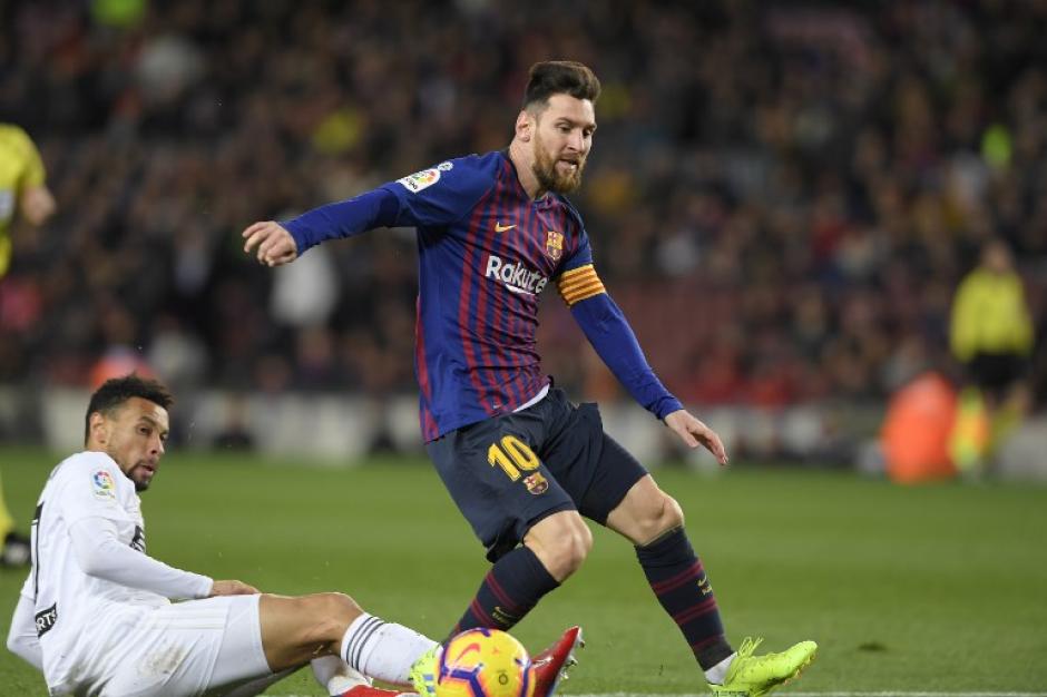 Messi salió con un resentimiento muscular en el último partido. (Foto: LaLiga)