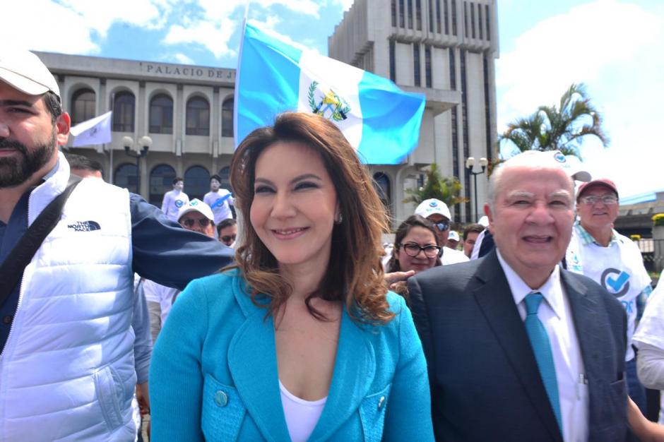 Zury Ríos se presenta como candidata a la presidencia por el partido Valor. (Foto: Jesús Alfonso/Soy502)&nbsp;