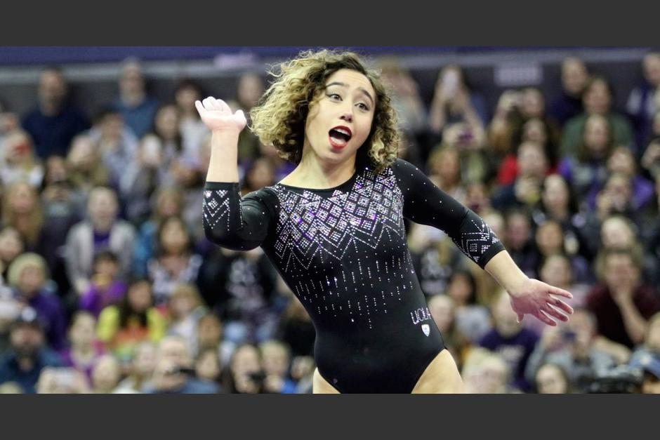 La gimnasta Katelyn Ohashi hizo otro 10 perfecto. (Foto: UCLA)