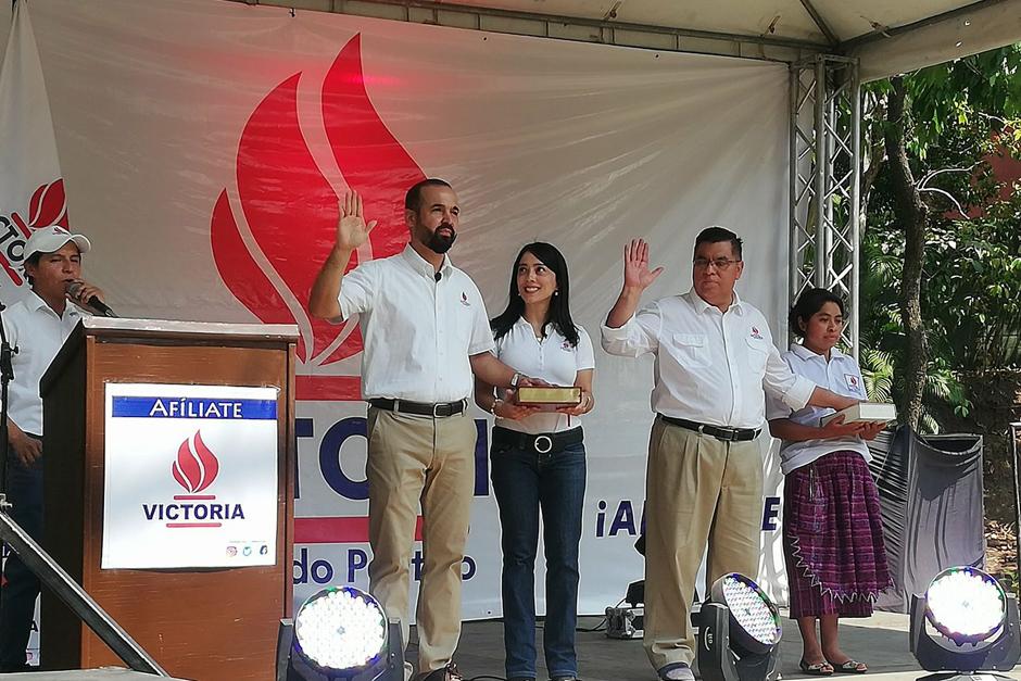 El exalcalde de Mixco, Amilcar Rivera, buscará la presidencia por el partido Victoria. (Foto: Victoria)
