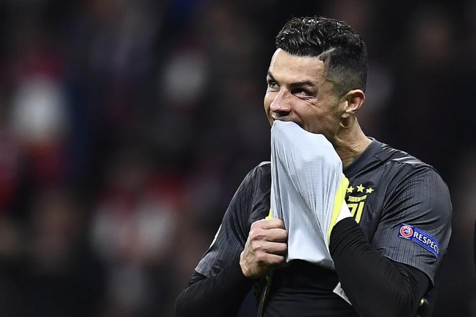 Cristiano Ronaldo y la Juventus no pudieron con el Atlético de Madrid. (Foto: AFP)
