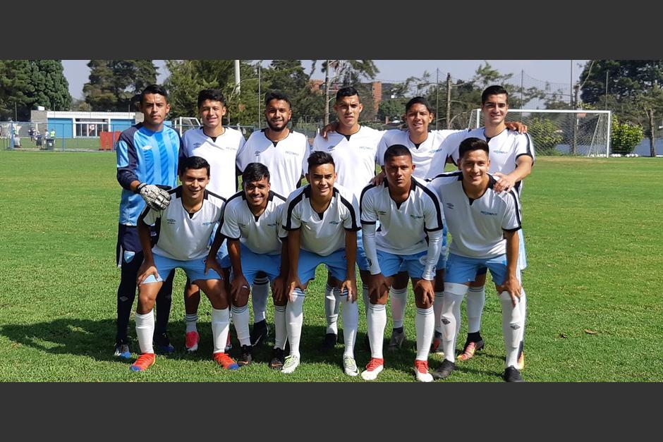 La Selección Sub23 de Guatemala participará en el Torneo Esperanzas de Toulon en Francia. (Foto: Fedefut)