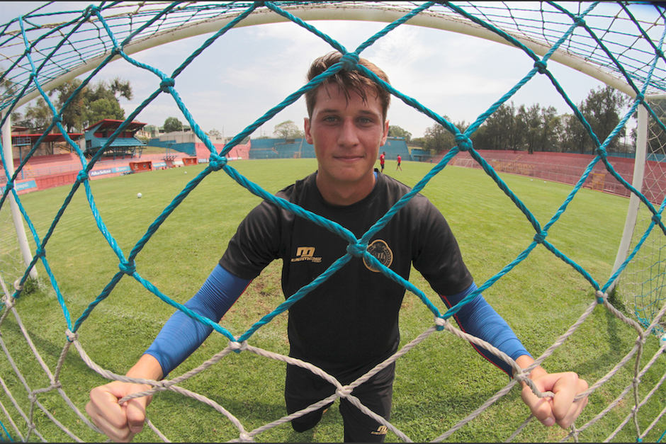 El portero guatemalteco entrenará en un equipo de Bélgica. (Foto: Archivo/Soy502)&nbsp;
