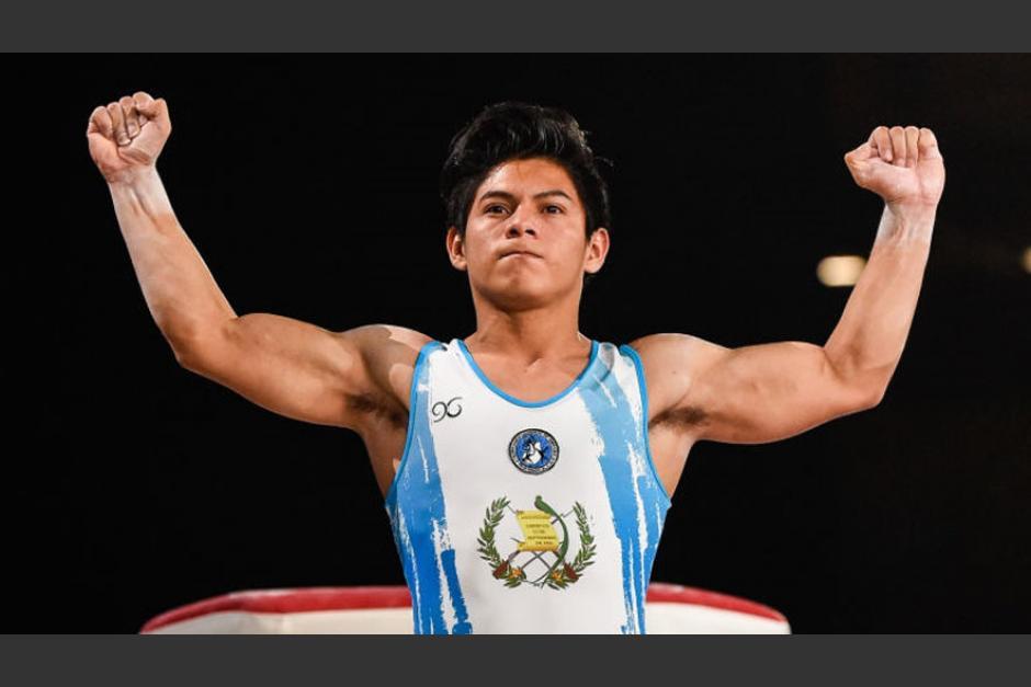 El gimnasta guatemalteco Jorge Vega será el abanderado en Lima 2019. (Foto: Archivo/Soy502)
