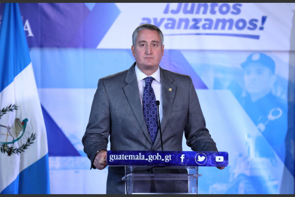 El ministro de Gobernación, Enrique Degenhart, asumió funciones después de Francisco Rivas en la administración de Jimmy Morales. (Foto: archivo/Soy502)&nbsp;