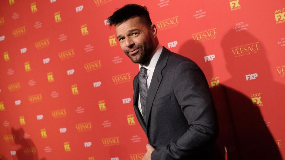 Ricky Martin mostró sus músculos en una sensual fotografía. (Foto: AFP)&nbsp;