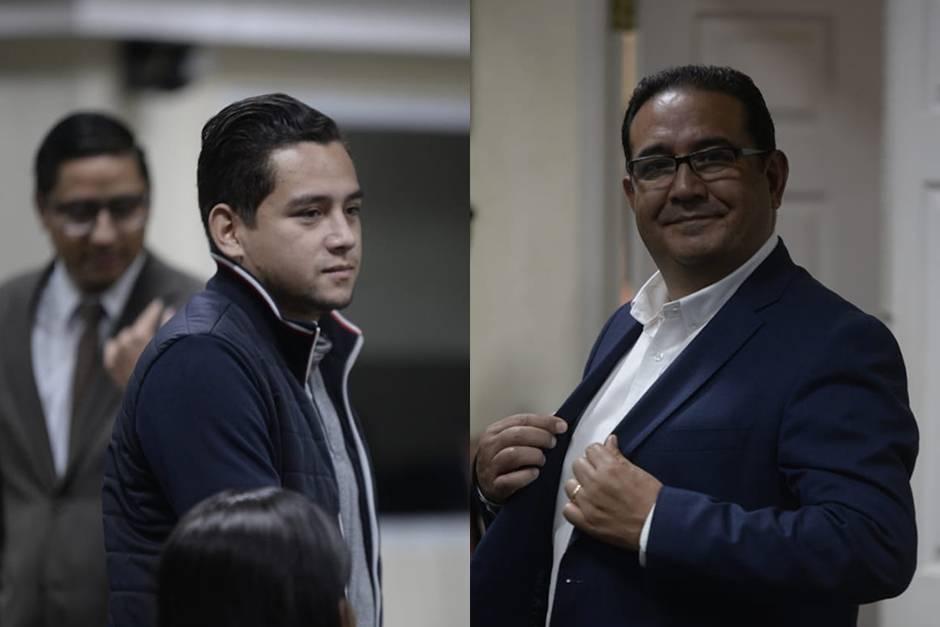 José Manuel Morales Marroquín y Samuel Morales han sido citados para escuchar la sentencia en el caso Botín Registro de la Propiedad el próximo 19 de agosto. (Fotos: archivo/Soy502)&nbsp;