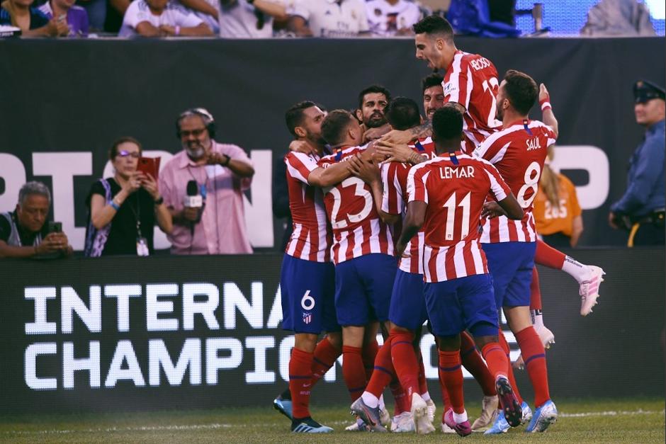 El Atlético de Madrid ha brindado cátedra de fútbol al Real Madrid. (Foto: AFP)