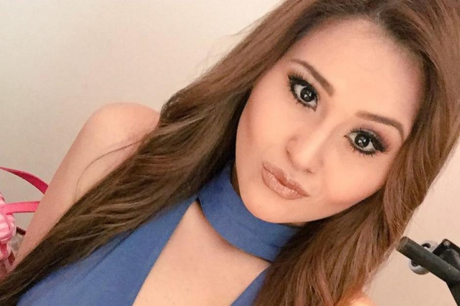 La sensual Gomita se robó el show con coqueto vestido en la boda de Edwin Luna y Kimberly Flores. (Foto: Instagram)