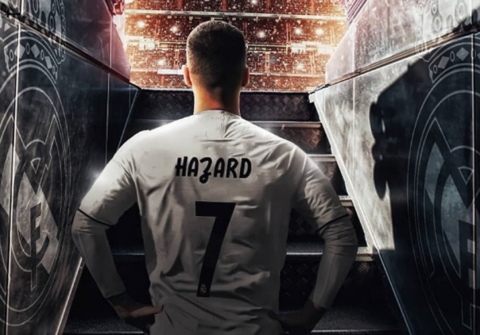 Eden Hazard ya es el nuevo jugador del Real Madrid. (Foto: Real Madrid)