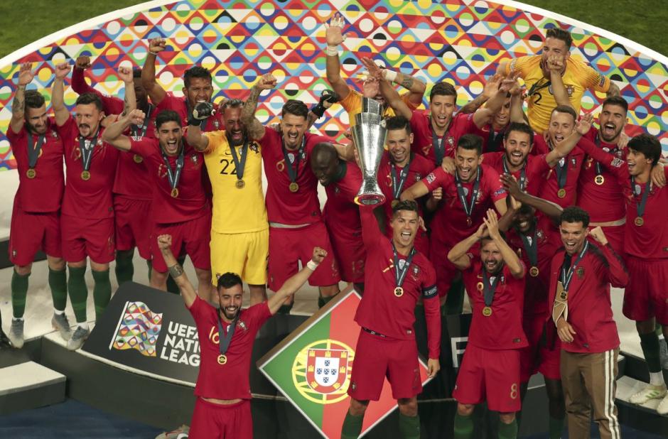 Cristiano Ronaldo y Portugal ganan la primera Nation´s League de Europa. (Foto: AFP)