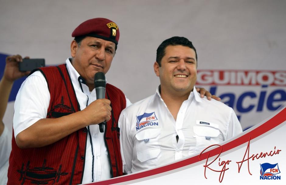 Asencio se postula con el FCN para ser alcalde de Salamá, Baja Verapaz. (Foto: FCN Salamá)