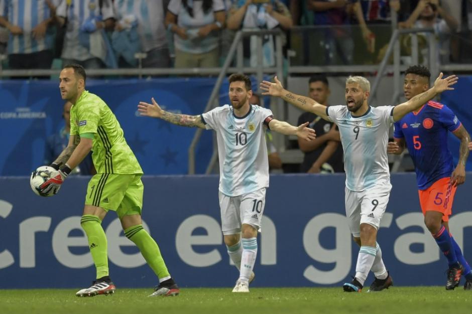 Colombia doblegó a Argentina y a Lionel Mess. (Foto: AFP)