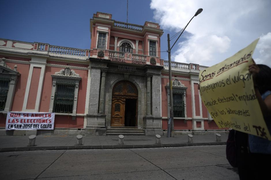 Los magistrados del TSE plantean hacer una nueva revisión de las actas de resultados de las elecciones. (Foto: Wilder López/Soy502)