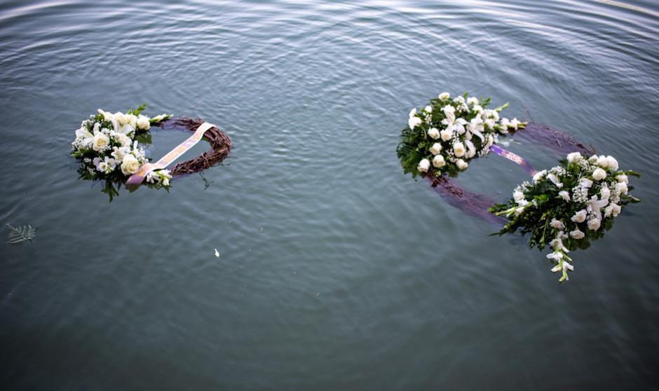 Óscar y Valeria murieron ahogados, mientras intentaban cruzar el Río Bravo. (Foto: AFP)