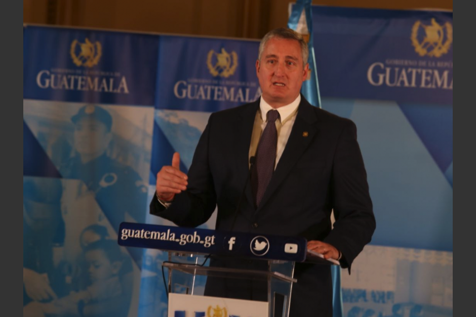 El ministro de Gobernación, Enrique Degenhart, participó en la reunión de Gabinete. (Foto: Archivo/Soy502)