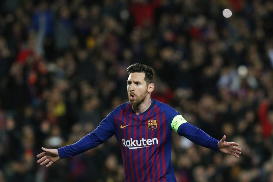 Lionel Messi no para de festejar en todas las competencias con el Barcelona. (Foto: AFP)