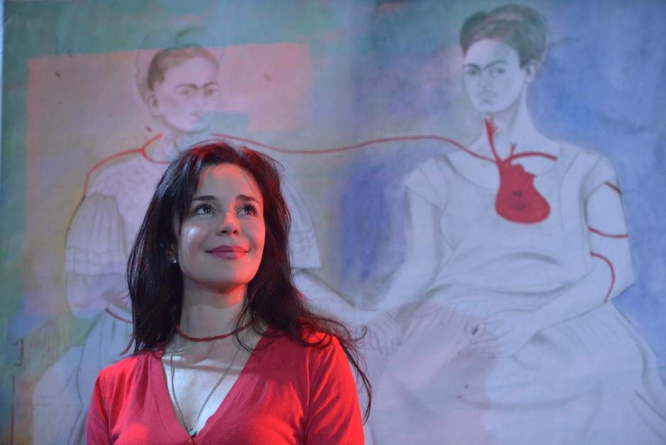 La actriz colombiana Flora Martínez está en Guatemala para dar vida d Frida kahlo. (Foto: Jesús Alfonso/Soy502)&nbsp;