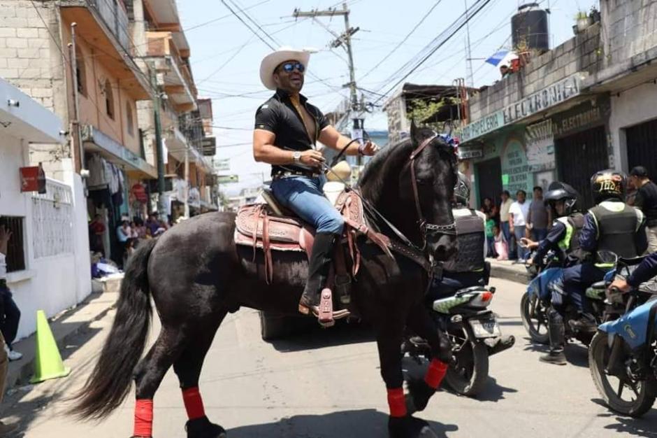 Neto Bran cae de un caballo (Foto: Instagram)
