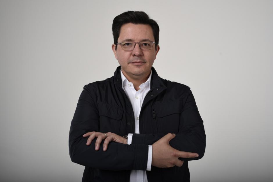 Julio Héctor Estrada es el candidato a la presidencia de Creo. (Foto: Wilder López/Soy502)