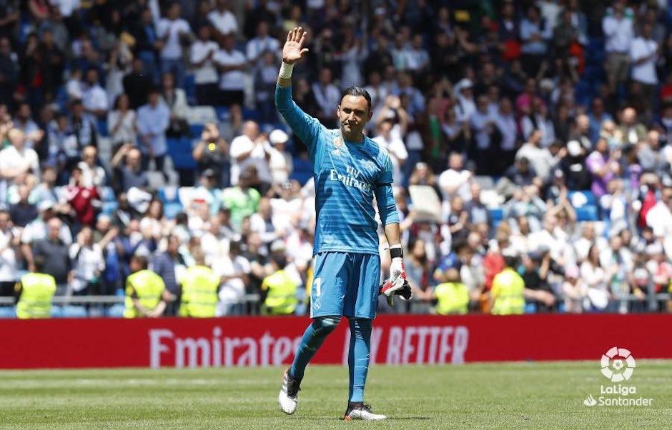 El portero costarricense Keylor Navas se despidió este domingo del Real Madrid. (Foto: AFP)