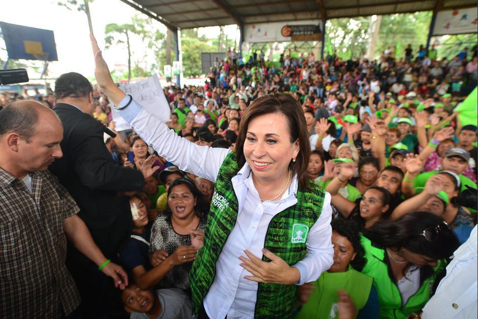 Sandra Torres, la candidata presidencial del partido UNE, mantiene su inmunidad. (Foto: archivo/Soy502)