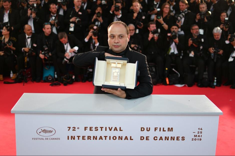 César Díaz es el nombre del director guatemalteco homenajeado en el Festival de Cannes. (Foto: AFP)