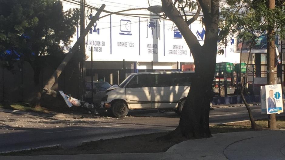 La PMT busca al responsable de este accidente. (Foto: Amilcar Montejo/PMT)&nbsp;